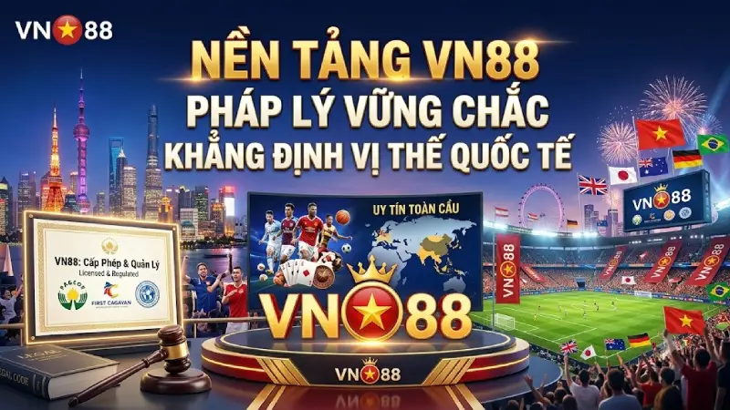 VN88 có Pháp Lý Vững Chắc